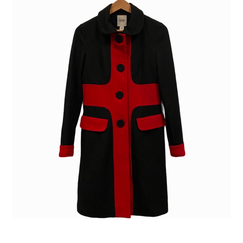 Moschino Cheap And Chic Color Block Coat - Picture 1 of 4